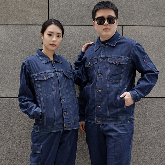 牛仔工作服2
