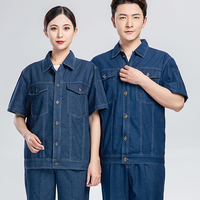 牛仔工服4