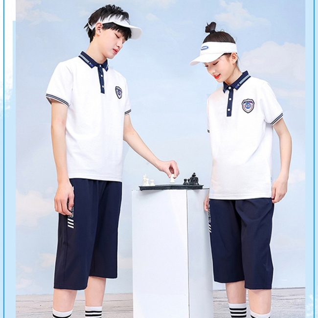 高中大学夏季校服1